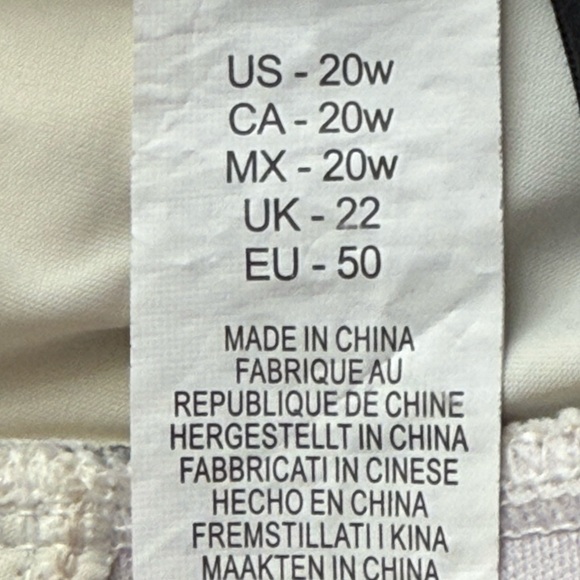 La Blanca Women's Moment of Zen Tankini Top, Blue and Green Print, Size 20W - Picture 3 of 6